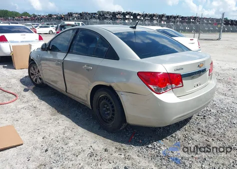 2013 Chevrolet Cruze Ls Auto from USA, damaged, VIN 1G1PA5SH3D7165767
